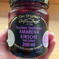 Mängden socker i Tessiner Senfsauce Amarena Kirsche