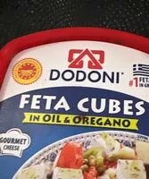 Mängden socker i Queso. Feta cubos