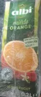 Mängden socker i Albi milde orange