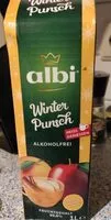 Mängden socker i Winter Punsch alkoholfrei