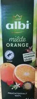 Mängden socker i Milde Orange
