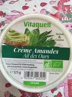 Mängden socker i Crème amandes ail des ours