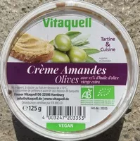Mängden socker i Crème Amandes Olives
