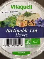 Mängden socker i Tartinable lin herbes