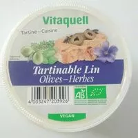 Mängden socker i Tartinable Lin - olives herbes