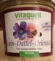 Mängden socker i Lein-Dattel-Oriental Brotaufstrich