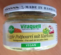 Mängden socker i Veggie Potpourri mit Kurkama