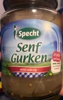 Mängden socker i Senf Gurken