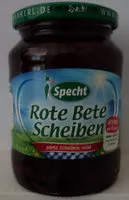 Mängden socker i Rote Bete Scheiben