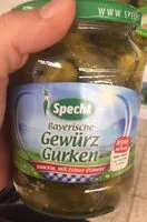 Mängden socker i Bayerische Gewürzgurken
