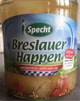 Mängden socker i Breslauer Happen