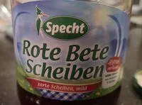 Mängden socker i Rote Bete Scheiben, Nach Regensburger Art