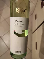 Mängden socker i Pinot Grigio