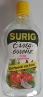 Mängden socker i Essigessenz