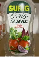 Mängden socker i Essigessenz