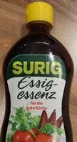 Mängden socker i Essigessenz