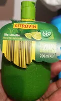 Mängden socker i Citrovin Bio-Limette