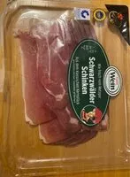 Mängden socker i Schwarzwälder Schinken