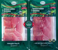 Mängden socker i Schwarzwälder Schinken