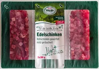 Mängden socker i Edelschinken