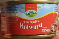 Mängden socker i Rotwurst Spitzenqualität