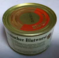 Mängden socker i Hausmacher Blutwurst