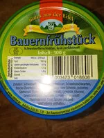 Mängden socker i Bauernfrühstück