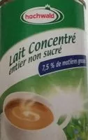 Mängden socker i Lait concentré entier non sucré