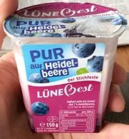 Mängden socker i Pur auf Heidelbeere