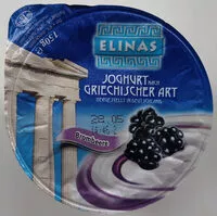 Mängden socker i Elinas Joghurt Nach Griechischer Art, Brombeere