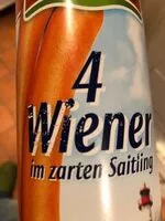 Mängden socker i 4 Wiener Würstchen