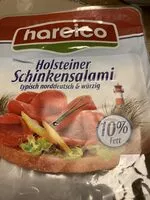 Mängden socker i Holsteiner Schinkensalami