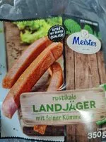 Mängden socker i Landjäger