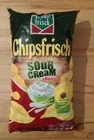 Mängden socker i Chipsfrisch Sour Cream & Wild Onion