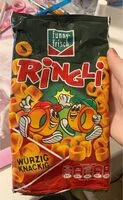 Mängden socker i Ringli