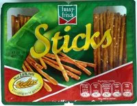 Mängden socker i Sticks Salzstangen