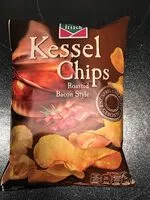 Mängden socker i Funny-frisch Kessel Chips Roasted Bacon Style
