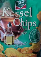 Mängden socker i Kessel Chips: Salt & Vinegar Style