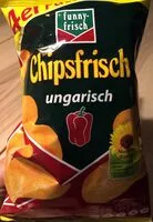 Mängden socker i Chipsfrisch ungarisch 4er Pack
