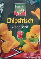 Mängden socker i Chipsfrisch ungarisch