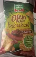 Mängden socker i Sweet Chili Ofen Chips Inbacked