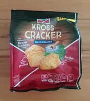 Mängden socker i Kross Cracker Salz & Kräuter