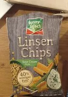 Mängden socker i Linsen chips sour creme style