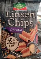 Mängden socker i Linsenchips Oriental