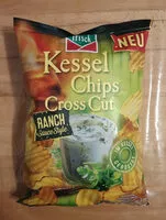 Mängden socker i Funny-Frisch Kessel Chips Cross Cut Ranch Sauce Style