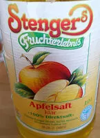 Mängden socker i Stenger Apfelsaft klar aus Direktsaft