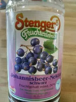 Mängden socker i Johannesbeer-Nektar schwarz