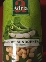 Mängden socker i Riesenbohnen