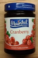 Mängden socker i Cranberry Konfitüre extra