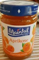 Mängden socker i Aprikose Konfitüre extra